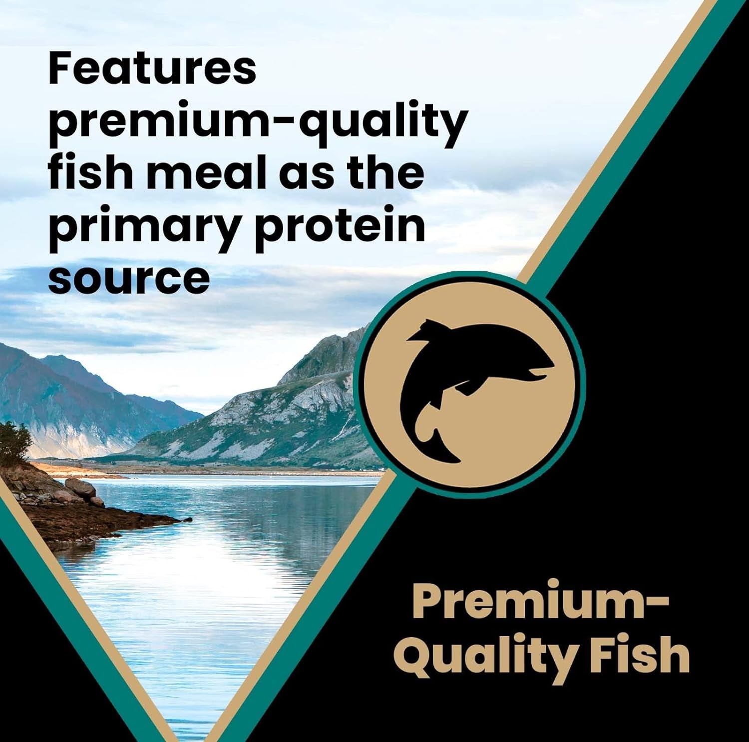 Super Premium Dog Food – Select - Ocean Fish Formula –Gluten Free Dry Dog Food for Normally Active Dogs and All Life Stages